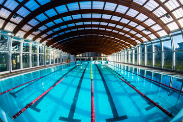 empty swimming pool