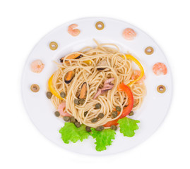 Tasty italian pasta