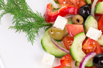 Greek salad.
