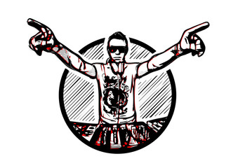 Disc Jockey in the Ring