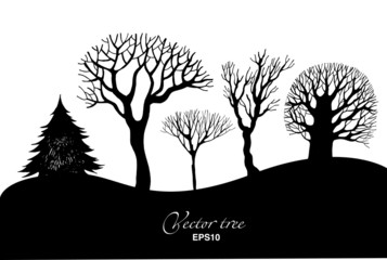 Obraz premium Landscape vector background