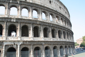 Naklejka premium コロッセオ ローマ Colosseum Colosseo Roma Italy