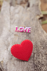 Fototapeta premium Valentines Day background with hearts