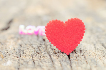 Fototapeta na wymiar Valentines Day background with hearts