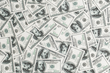 United States dollars background 