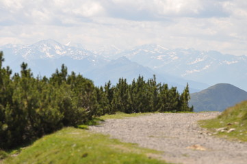 Südtirol, Sarntal mit Dolomiten