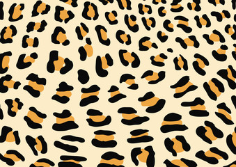 Leopard skin vector