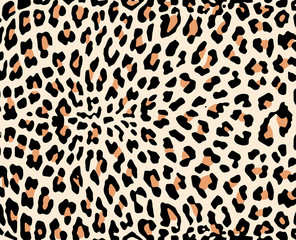 Leopard skin vector