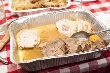 Roast pork