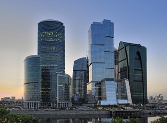 Obraz premium Moscow International Business Center 