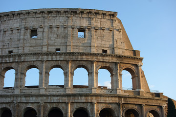 Obraz premium coliseum detail , Rome ,Italy