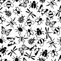 insect seamless pattern