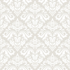 Wallpaper in the style of Baroquen. Abstract Vector Background
