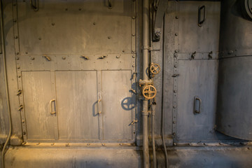 Valvole in una centrale termoelettrica