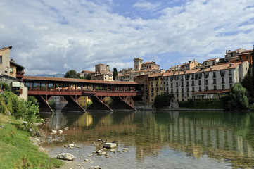 Obraz premium Il ponte degli Alpini