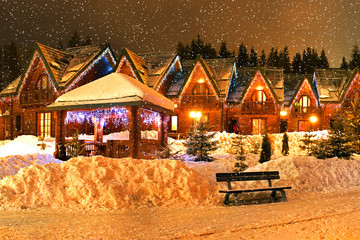 evening Bukovel