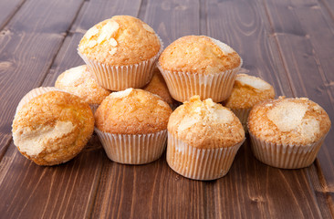 Traditional spanish madeleines