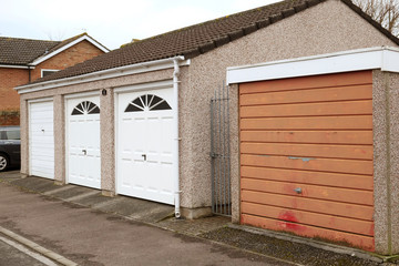 Collection of domestic car garages