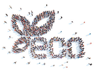 People in the form of eco-friendly environment .