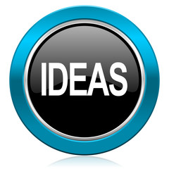ideas glossy icon
