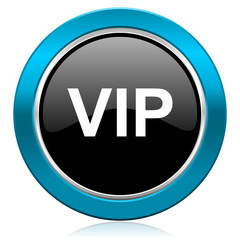 vip glossy icon
