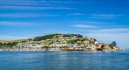Fototapeta premium Kingswear on the Dart Estuary, Devon, United Kingdom