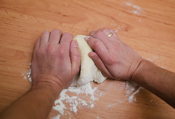 knead the dough