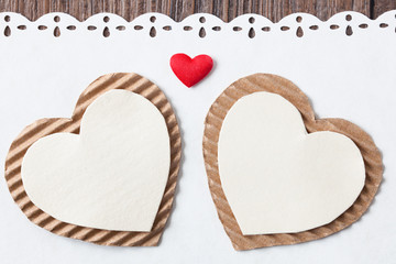 hearts for the feast of St. Valentine,