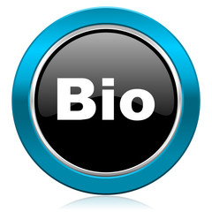 bio glossy icon