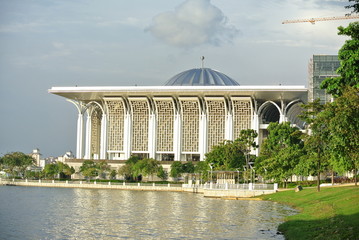 Tuanku Mizan Zainal Abidin Mosque in Putrajaya