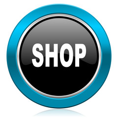 shop glossy icon