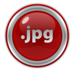 .jpg circular icon on white background