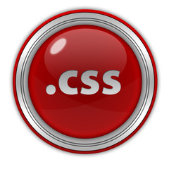 .css circular icon on white background
