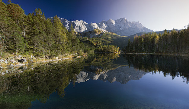 Eibsee mit Zugspitze