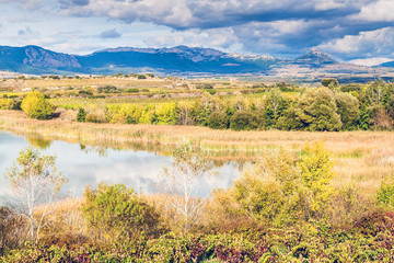 Countryside near Laguardia village