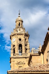 Fototapeta premium San Esteban Protomartir church in Abalos