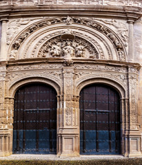 Fototapeta na wymiar cathedral of St. Mary in Calahorra