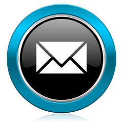 Fototapeta na wymiar email glossy icon post sign