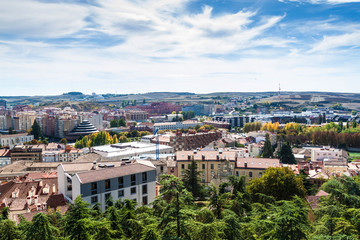 Fototapeta na wymiar Aerial view of Burgos
