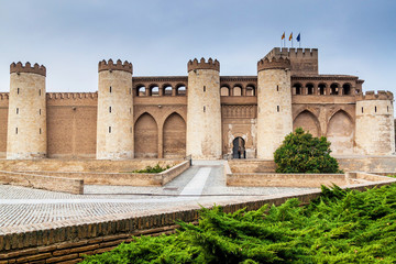 Fototapeta premium Aljaferia - fortified medieval islamic palace