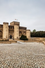 Fototapeta premium Aljaferia palace in Saragossa