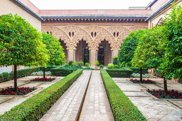 Fototapeta premium Aljaferia palace in Saragossa