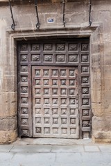 Door of an old house