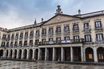 Fototapeta premium Plaza de Espana square in Vitoria