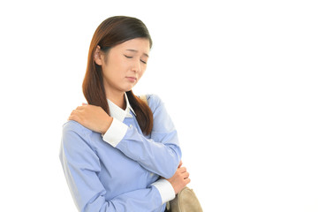 肩痛を訴えるOL