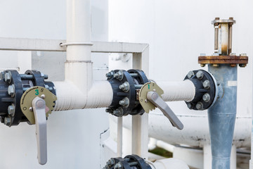 Valve for DI water control in factory