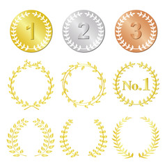 月桂樹　メダル