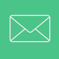 Email Message Envelope Online Media Vector Illustration Concept