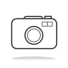 Digital Camera Images Media Photo Album Vector Concept