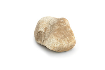 stone on white background